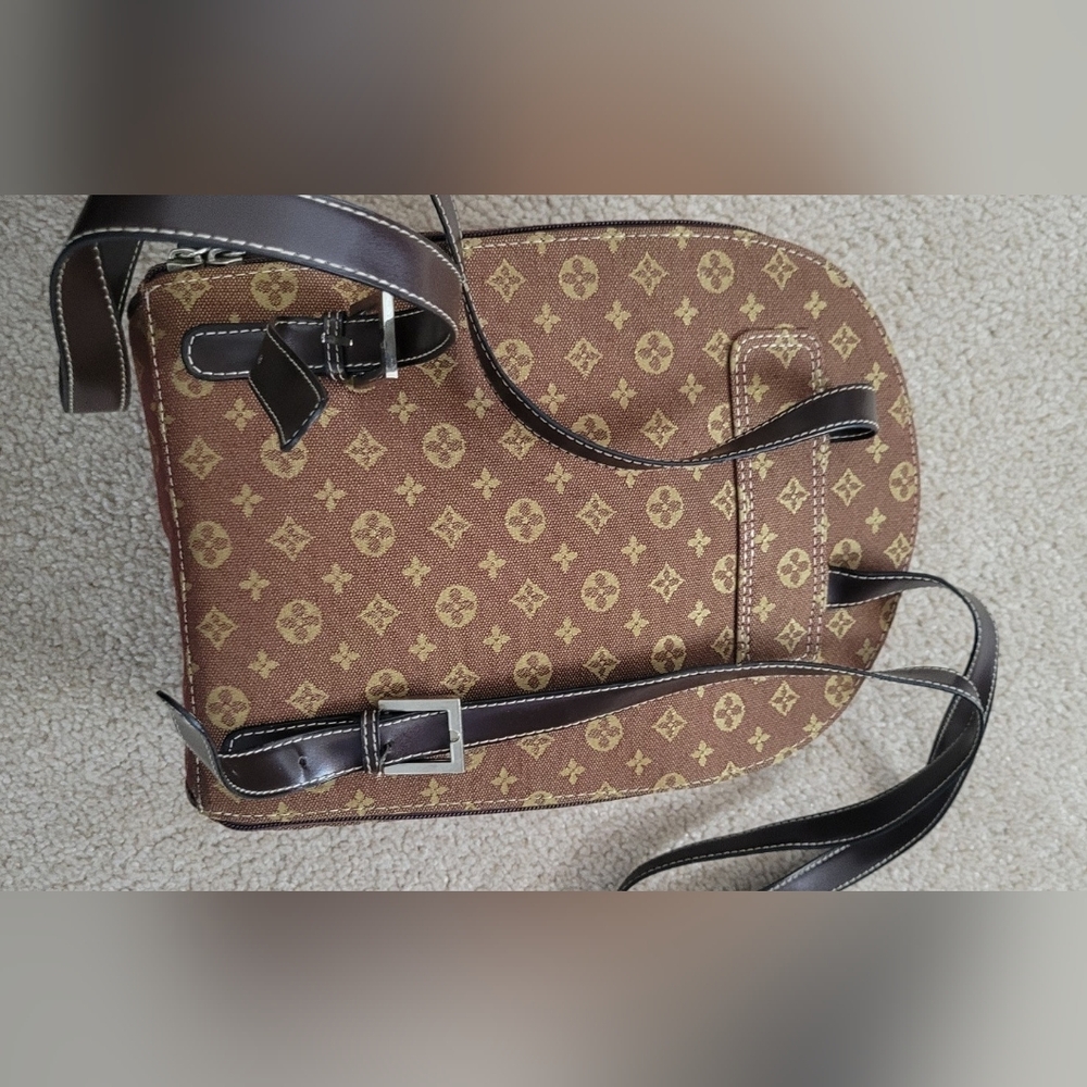 Monogram Eclipse Backpack Brown / Tan / Gold Silv… - image 2